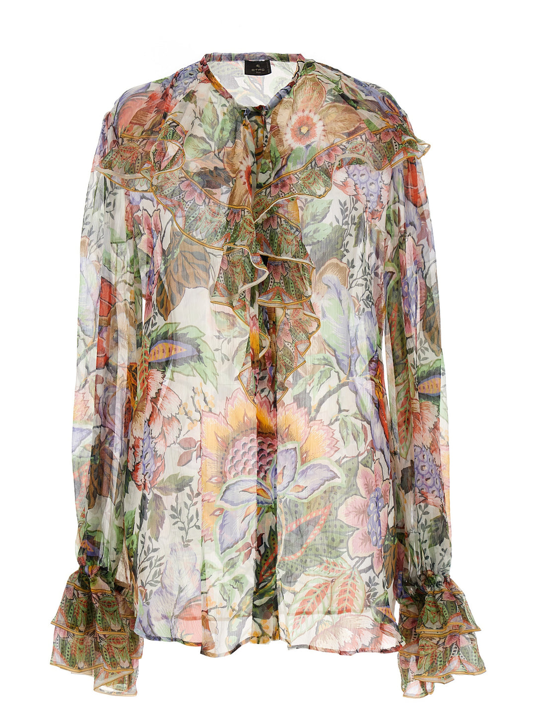 Floral Shirt Shirt, Blouse Multicolor