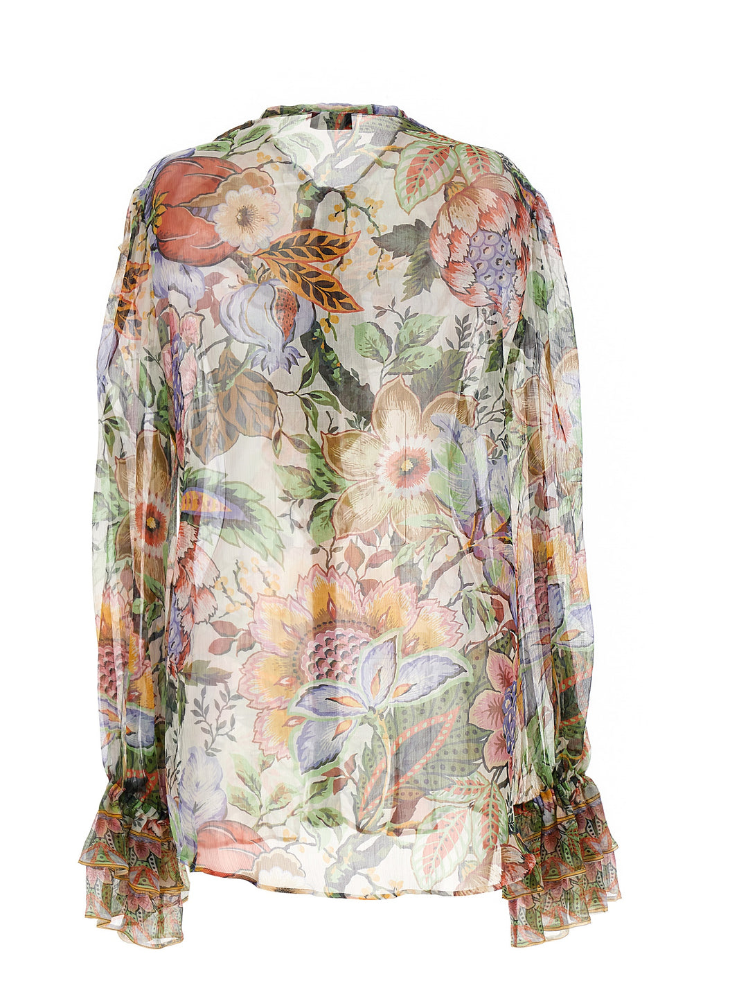 Floral Shirt Shirt, Blouse Multicolor