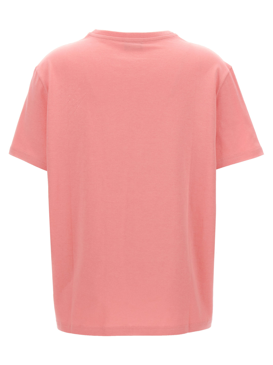 Logo Embroidery T-Shirt Pink