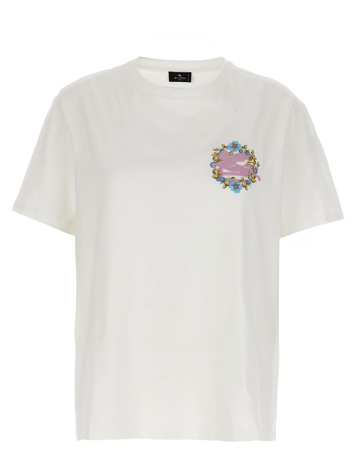 Logo Embroidery T-Shirt White