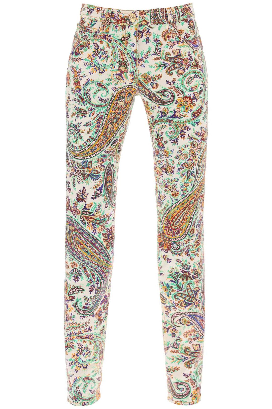 Jeans Con Motivo Paisley - Etro - Women