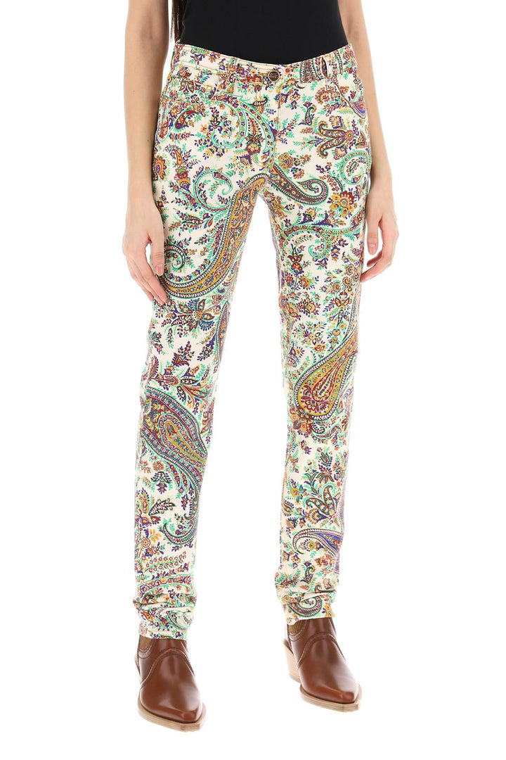 Jeans Con Motivo Paisley - Etro - Women