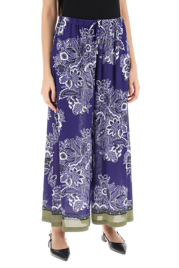 Pantaloni Palazzo Cropped - Etro - Women