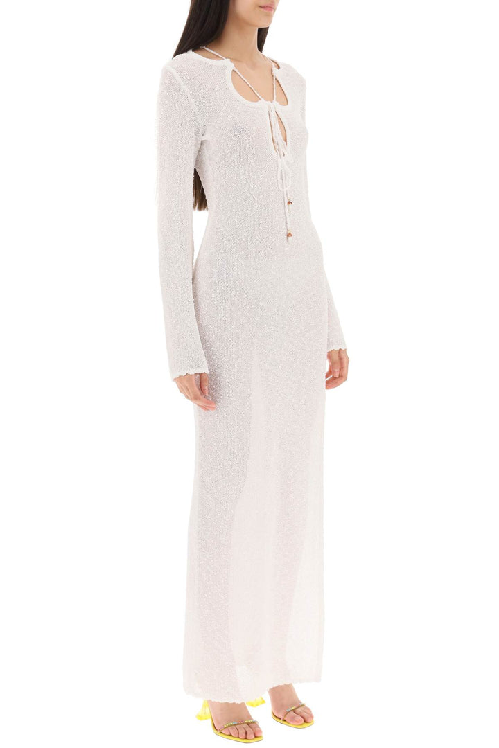 Bouclé Knit Maxi Dress - Casablanca - Women