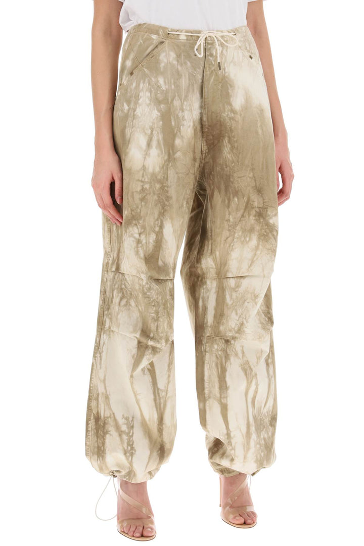 Daisy Tie Dye Baggy Pants - Darkpark - Women