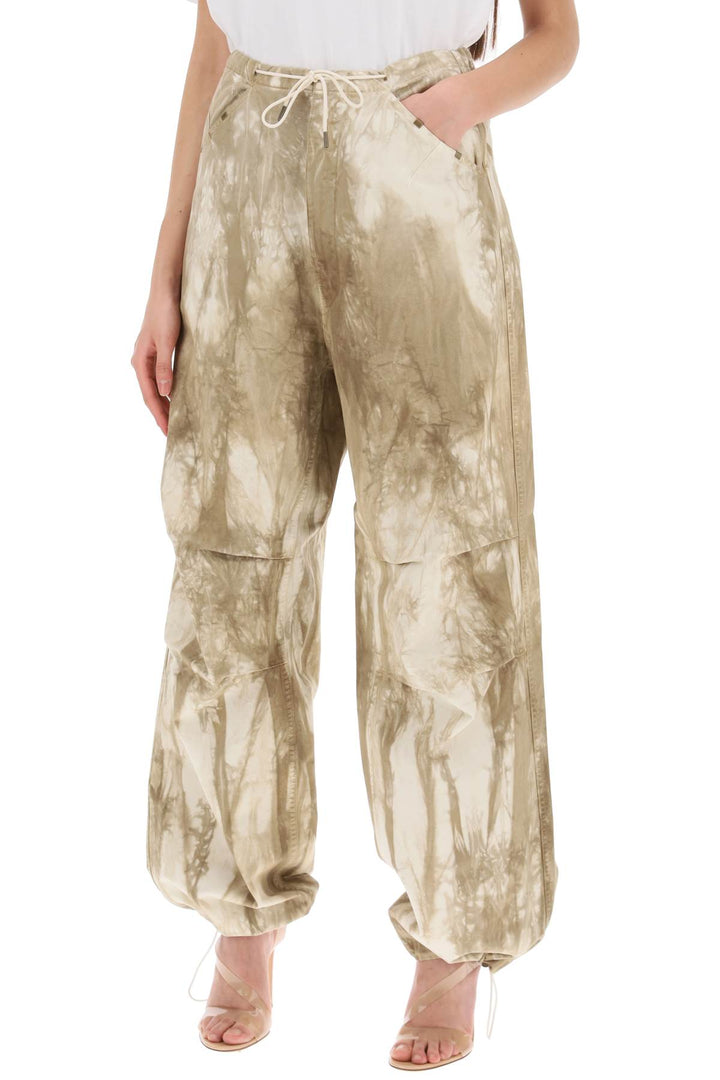 Daisy Tie Dye Baggy Pants - Darkpark - Women