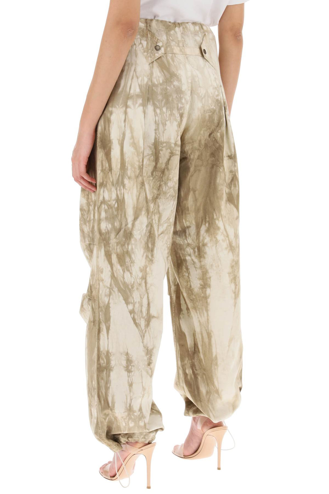 Daisy Tie Dye Baggy Pants - Darkpark - Women