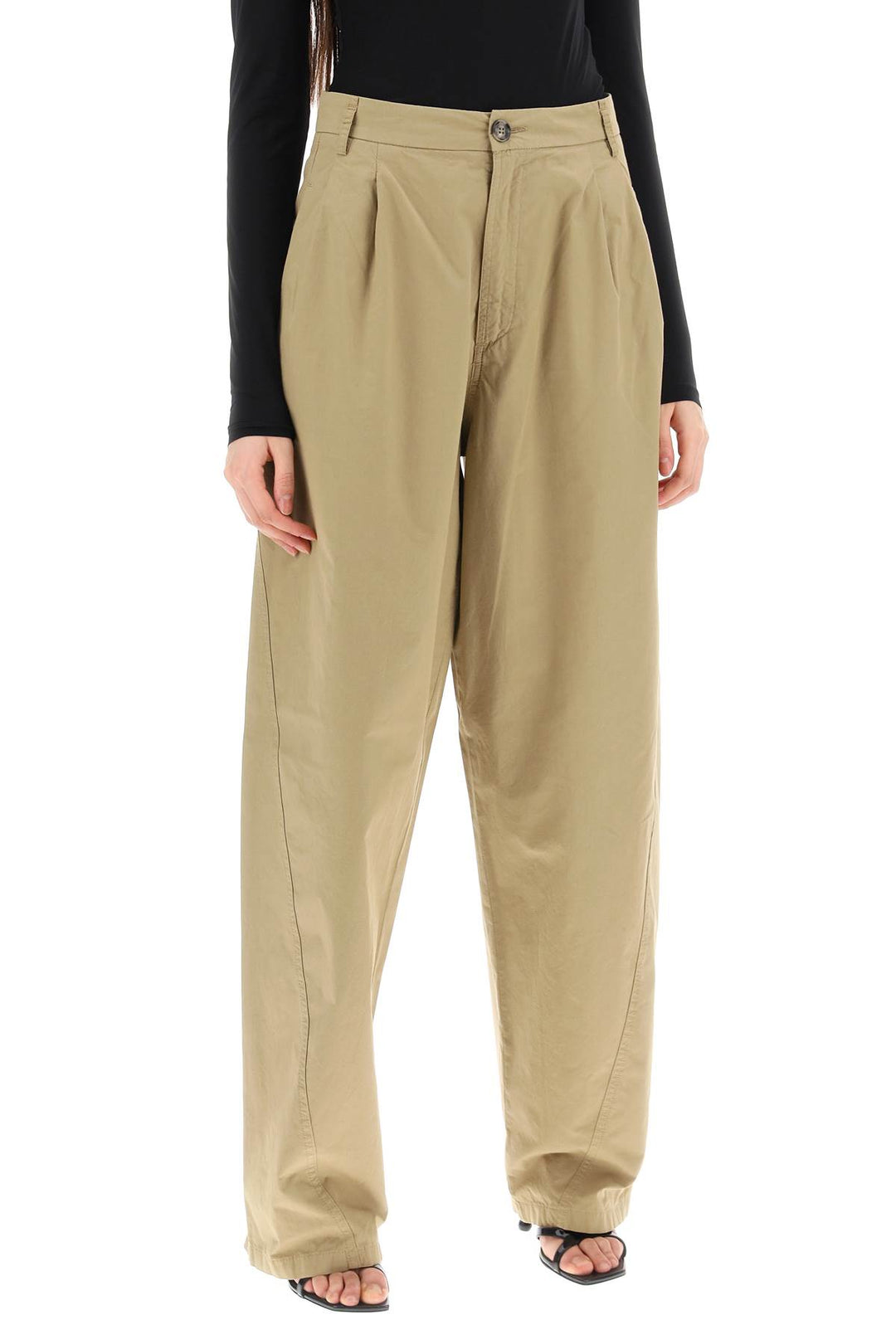 'Phebe' Poplin Pants - Darkpark - Women