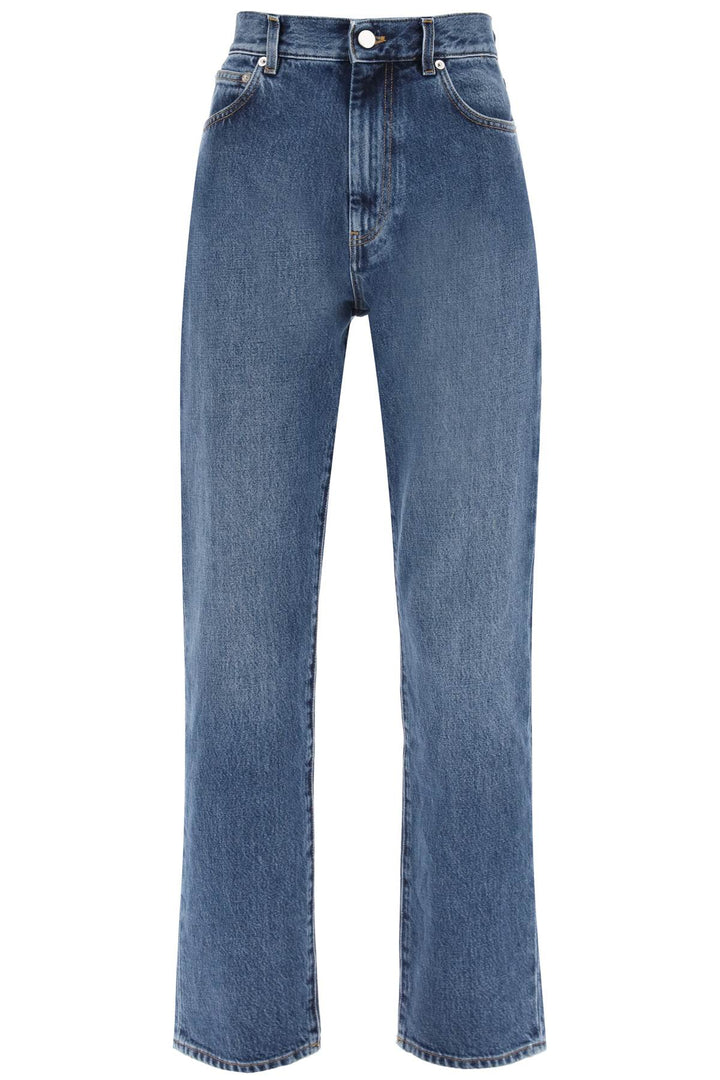 Cropped Straight Cut Jeans - Loulou Studio - Women