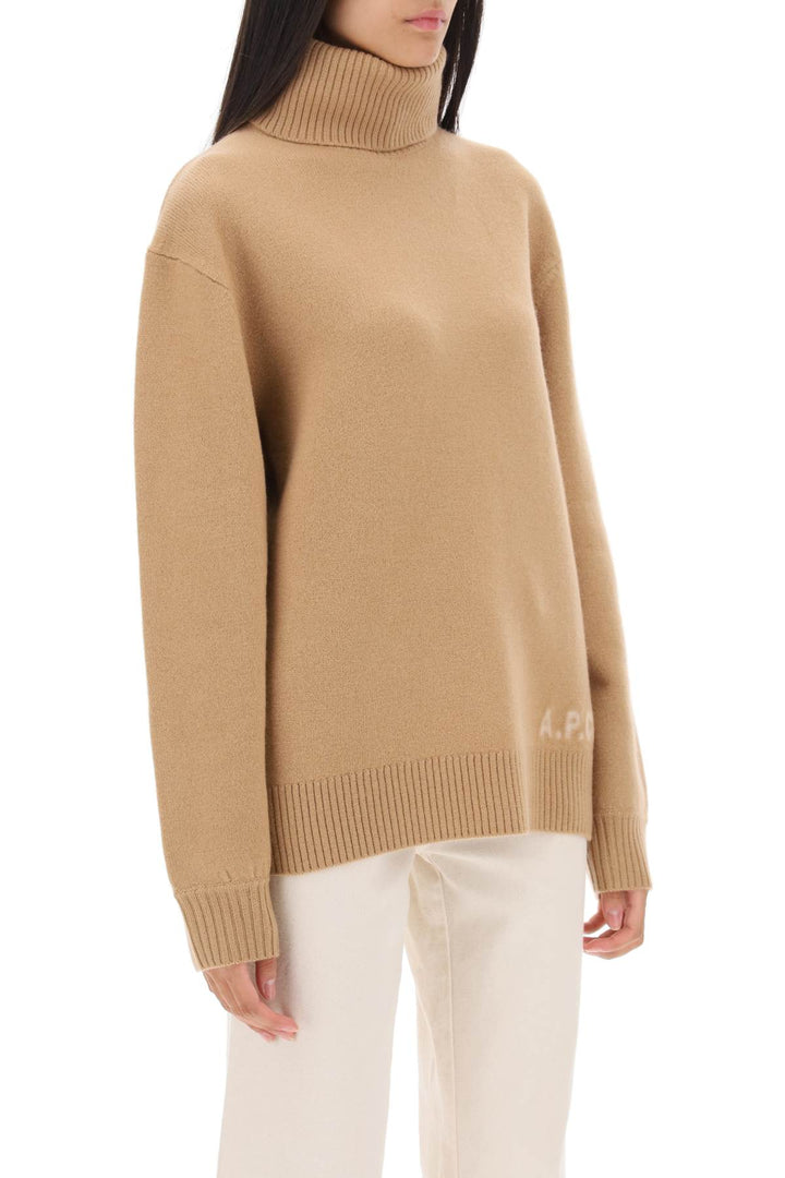 'Walter' Virgin Wool Turtleneck Sweater - A.P.C. - Women