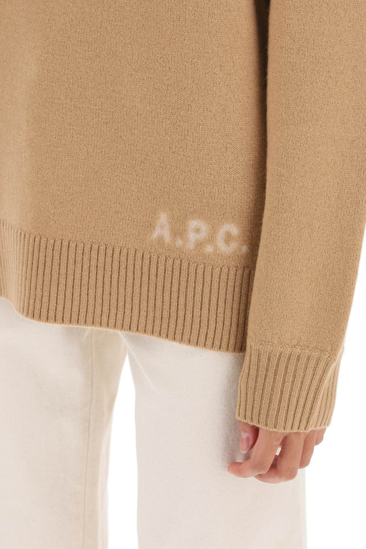 'Walter' Virgin Wool Turtleneck Sweater - A.P.C. - Women