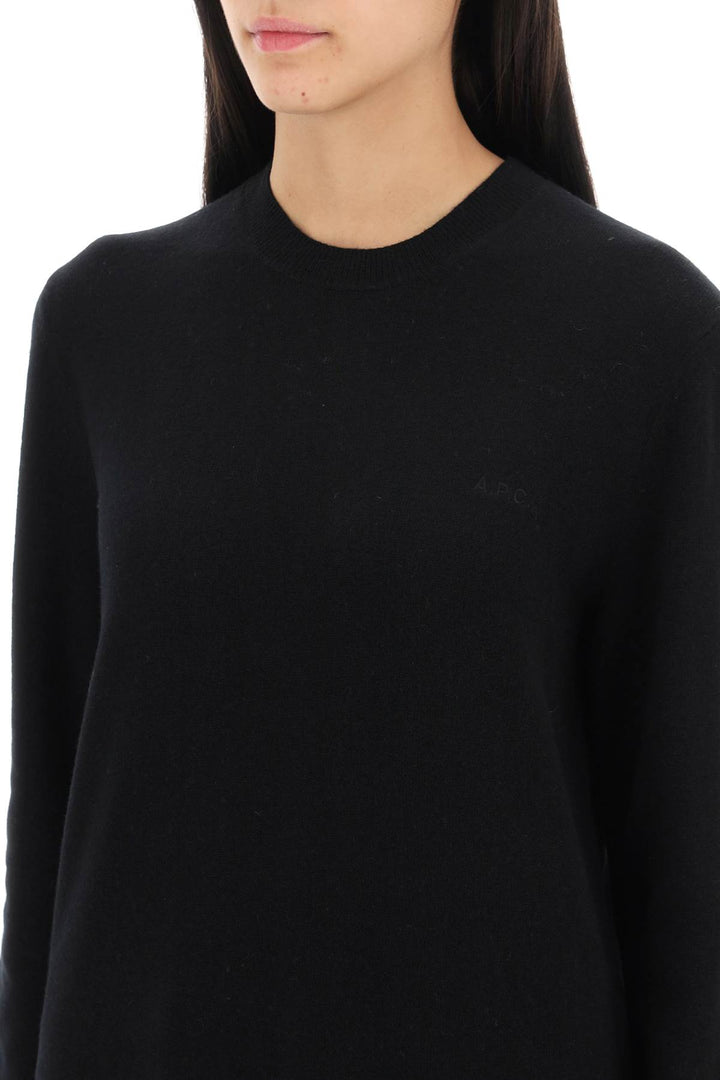 Philo Crew Neck Sweater In Wool - A.P.C. - Women