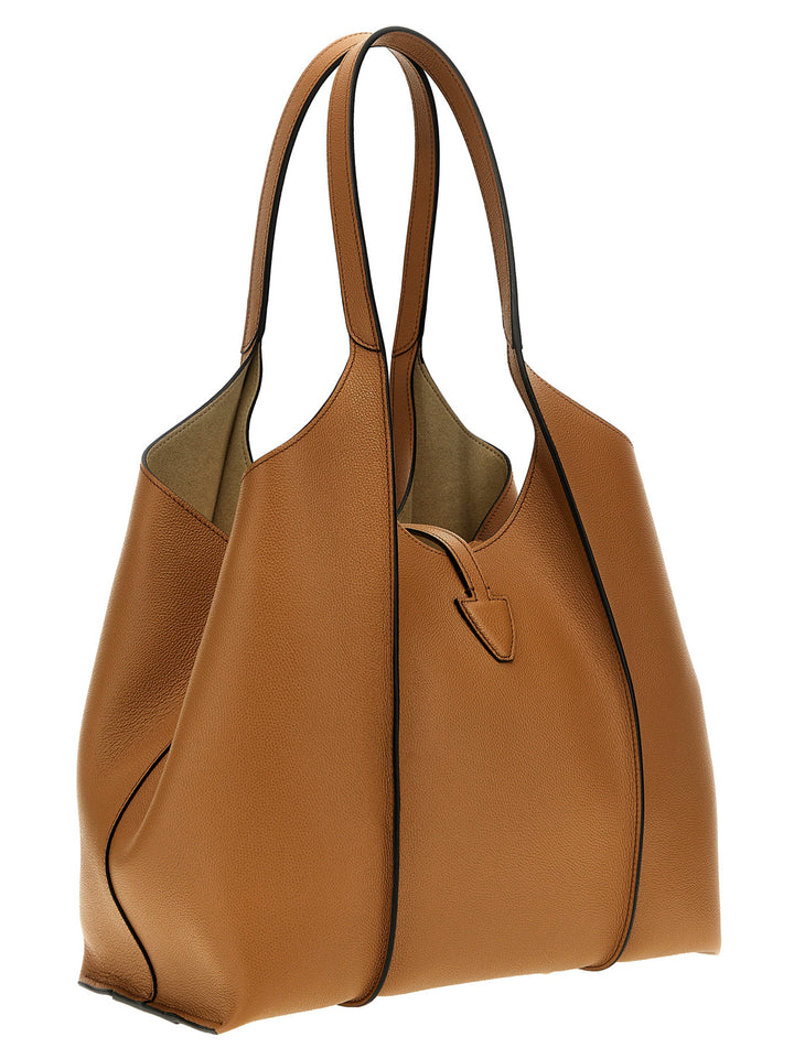 T Timeless Tote Bag Brown