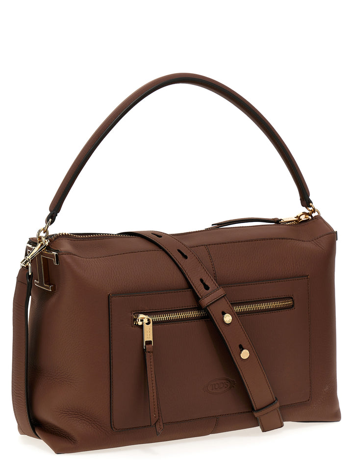 Bauletto Hand Bags Brown