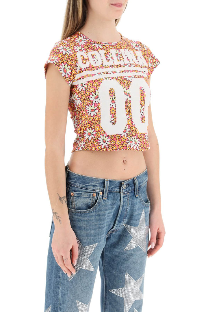 'Hi Liter' Cropped T Shirt - Collina Strada - Women