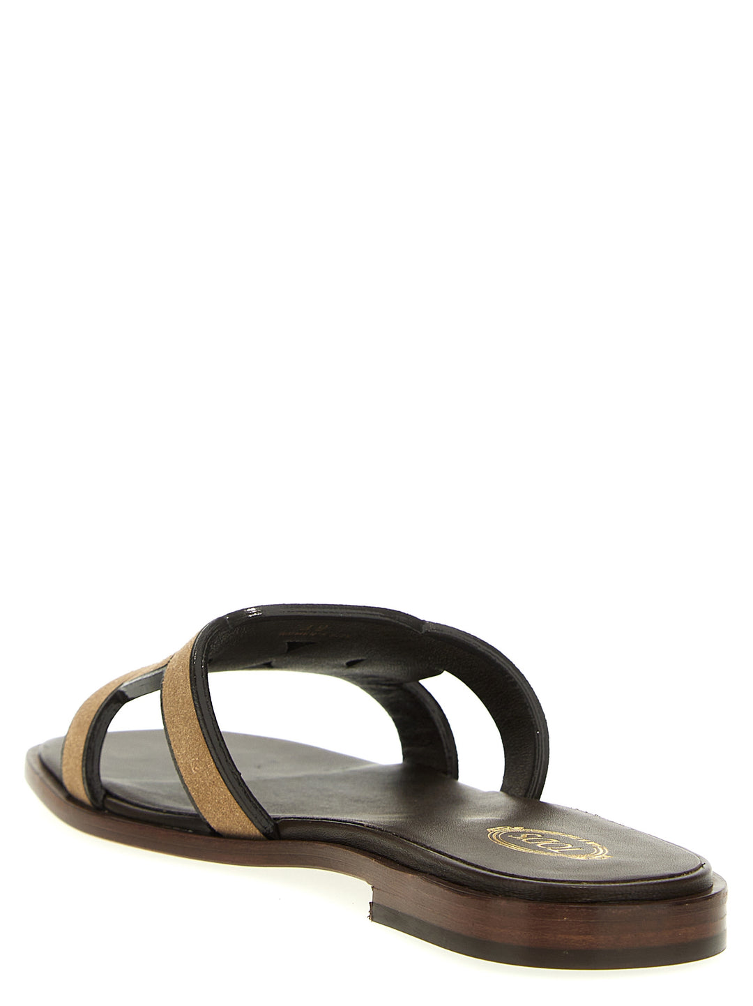 Suede Sandals Brown