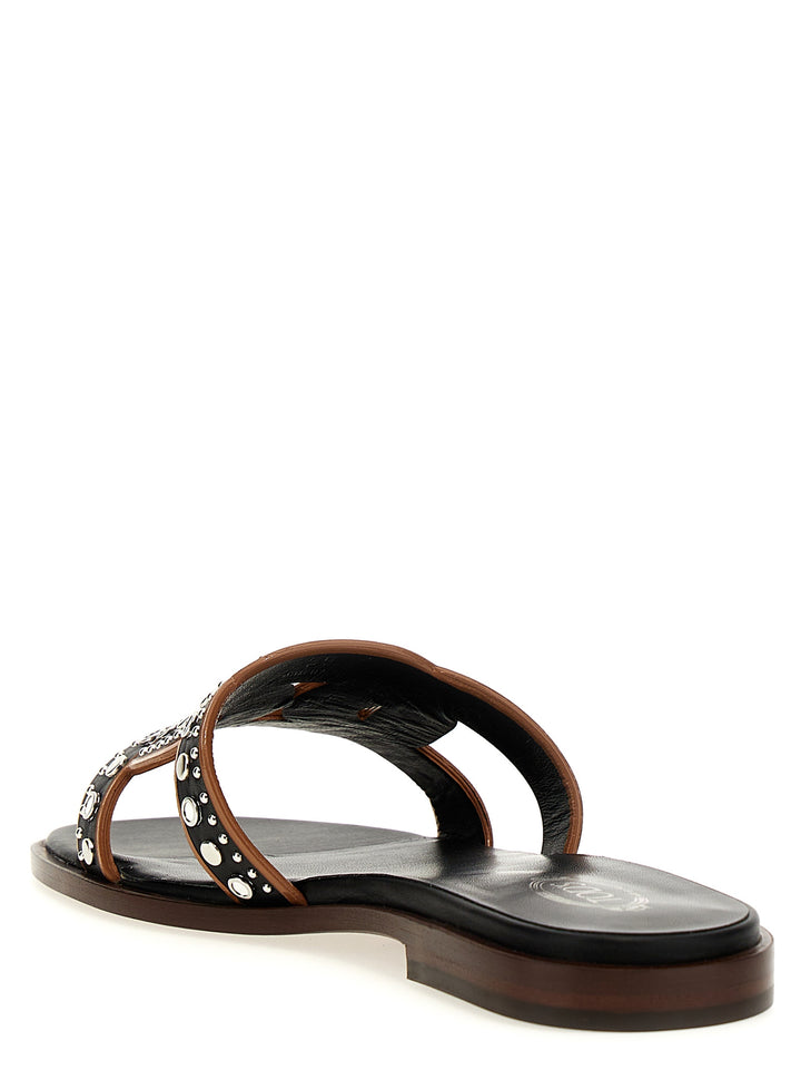 Maxi Catena Sandals Black