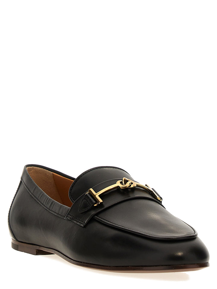 Leather Loafers Black