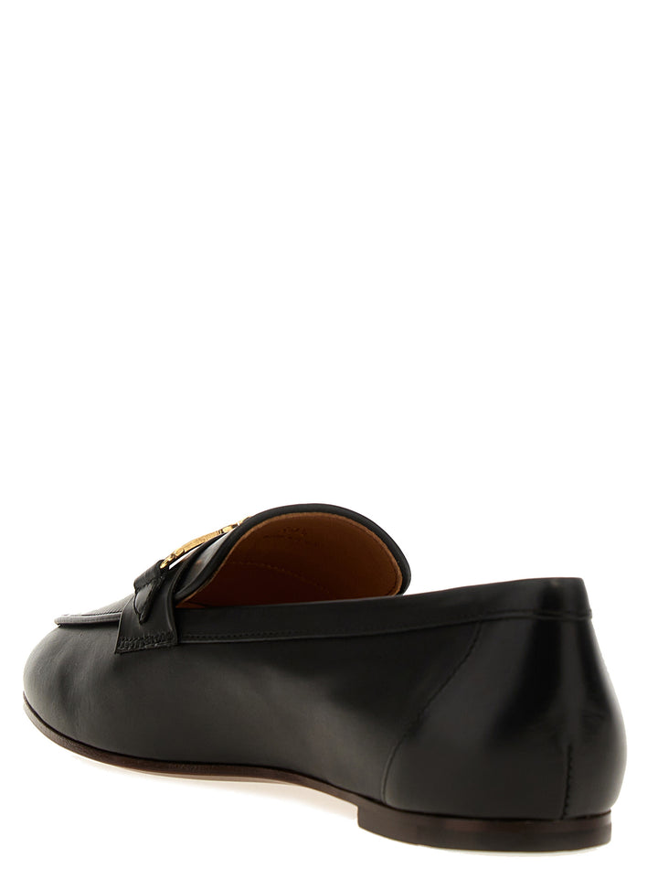 Leather Loafers Black