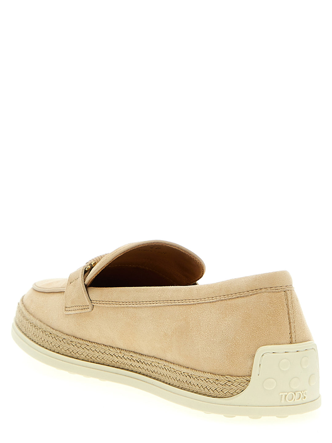 Suede Loafers Beige