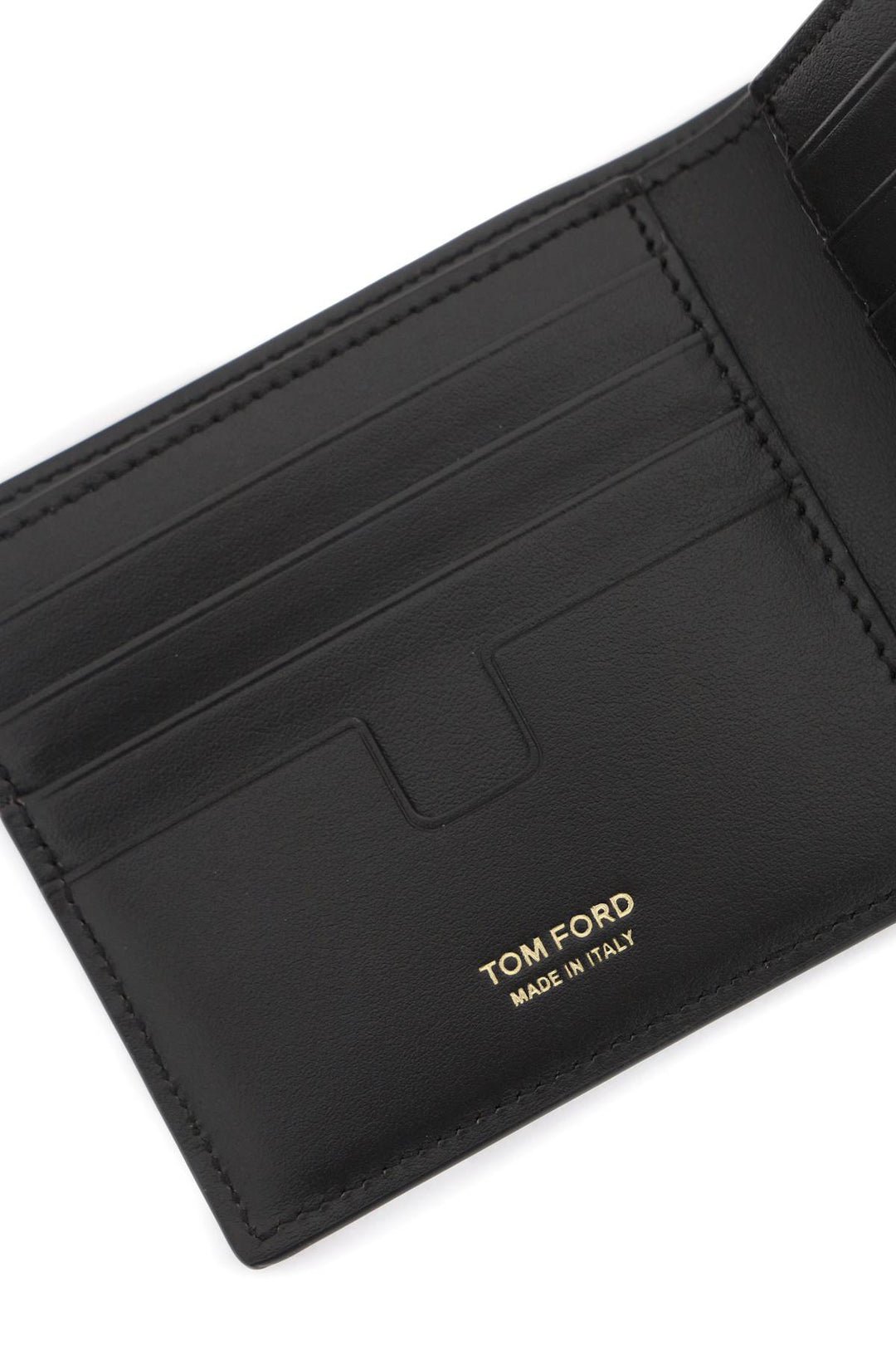 Portafoglio In Pelle Stampa Coccodrillo - Tom Ford - Men