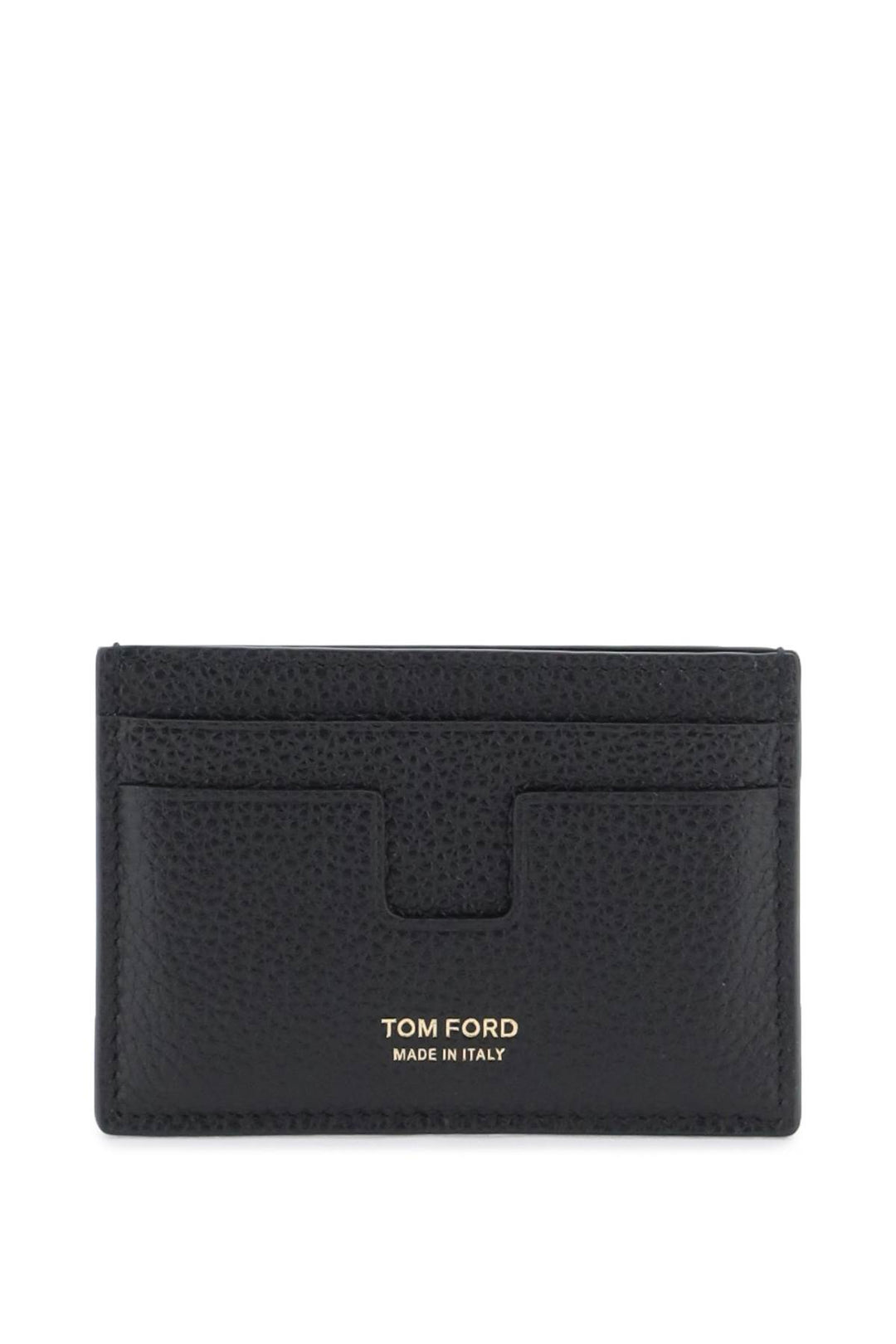 Grained Leather Card Holder - Tom Ford - Men