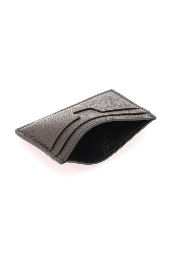 Grained Leather Card Holder - Tom Ford - Men