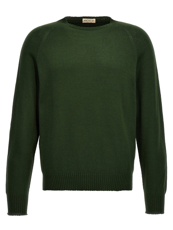 Crew-Neck Sweater Sweaters And Cardigans Green
