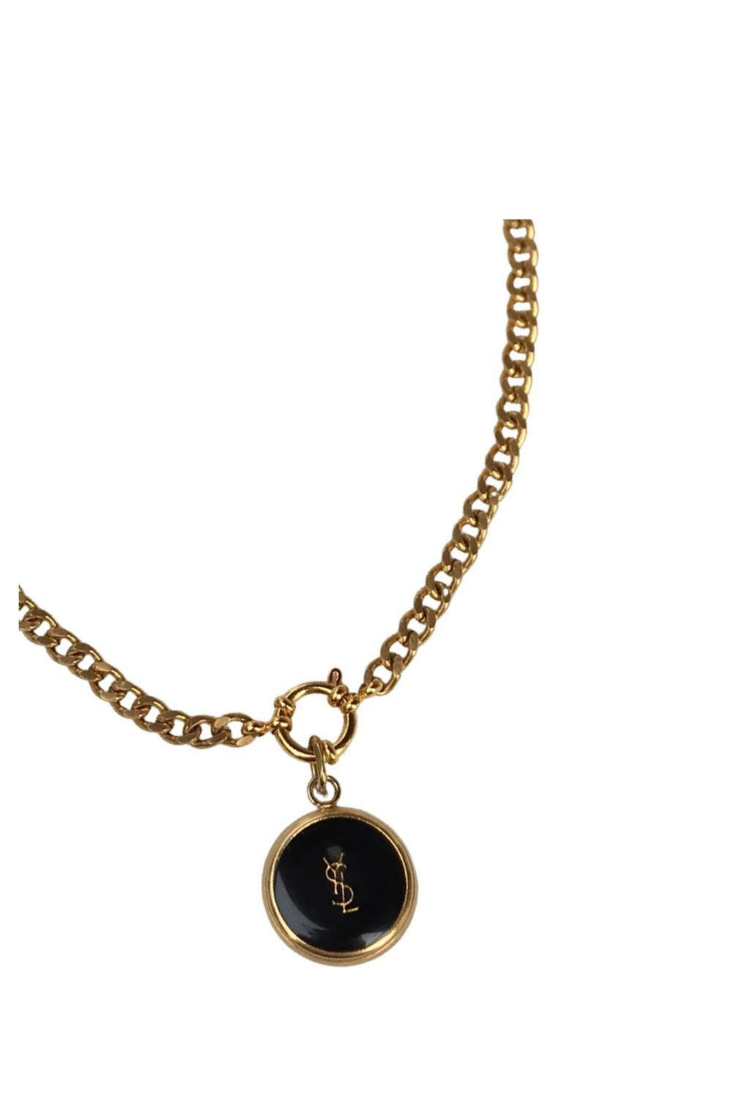 YSL Necklace with Gold Chain