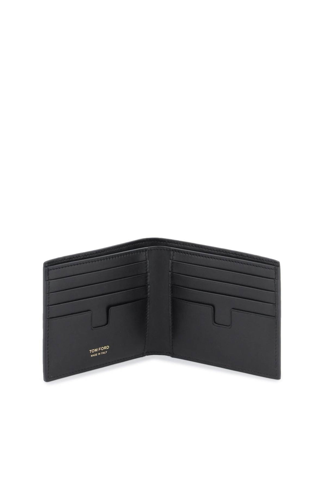 Croco Embossed Leather Bifold Wallet - Tom Ford - Men