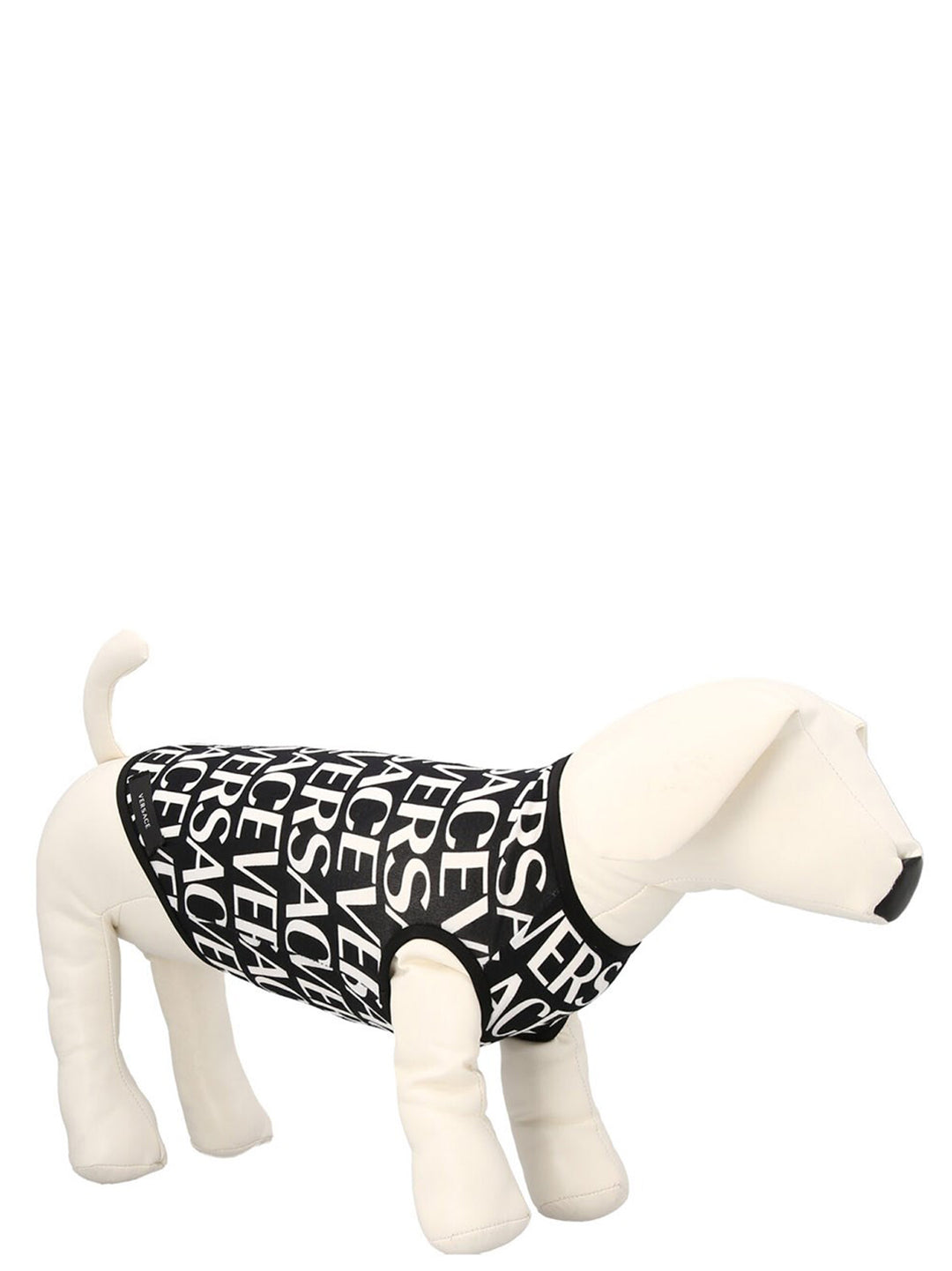 Logo Print Dog T-Shirt Pets Accesories White/Black