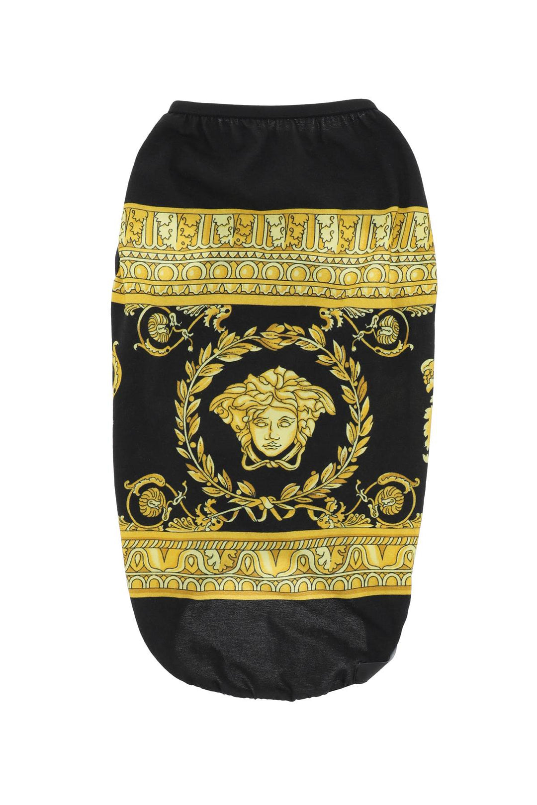 'Crete De Fleur' Print Pet T Shirt - Versace - CLT