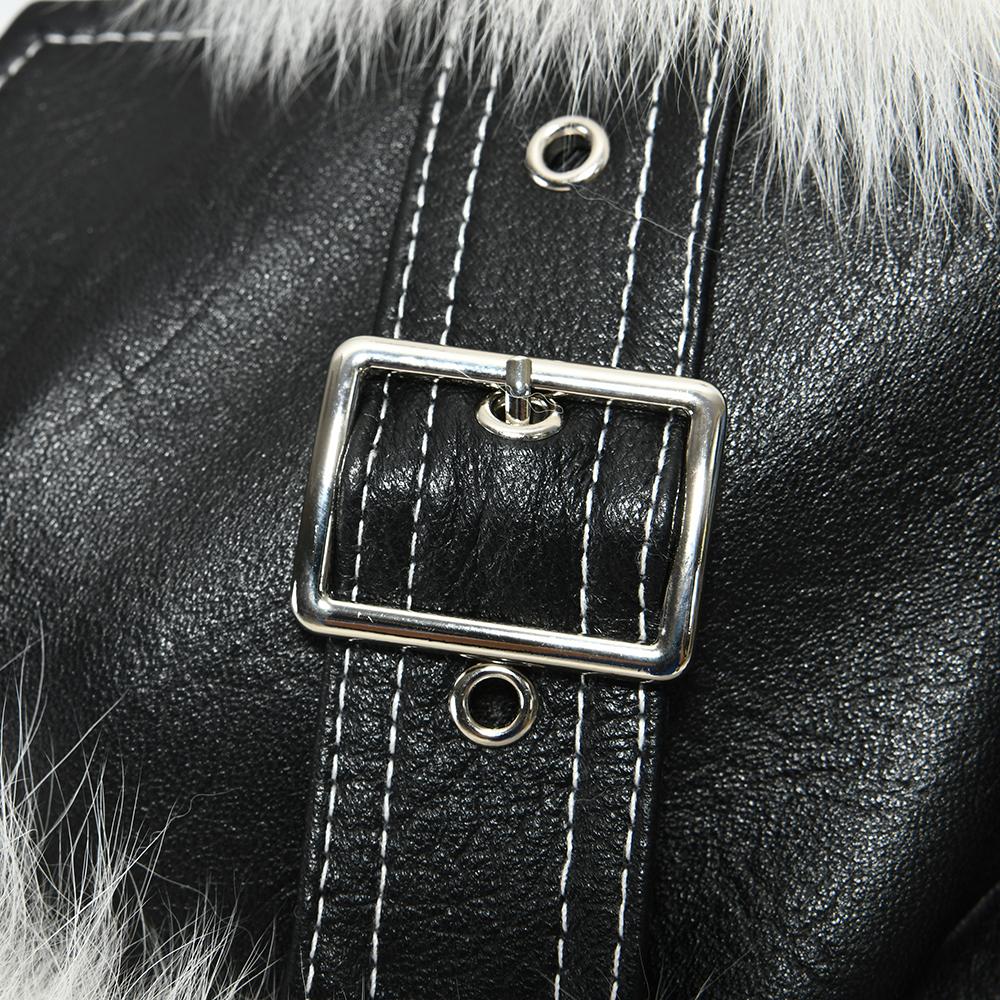 Herby Black Leather Jacket