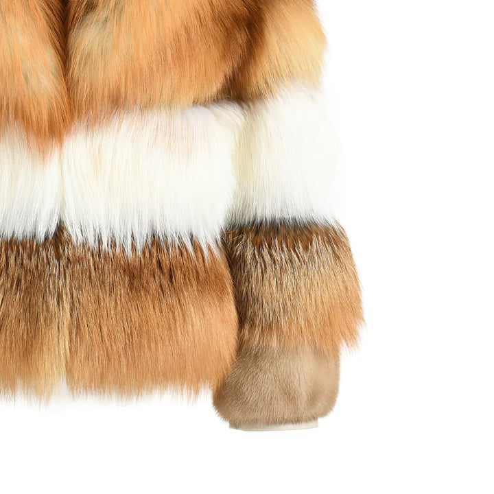 Luxury Jacket in Red Fox Fur