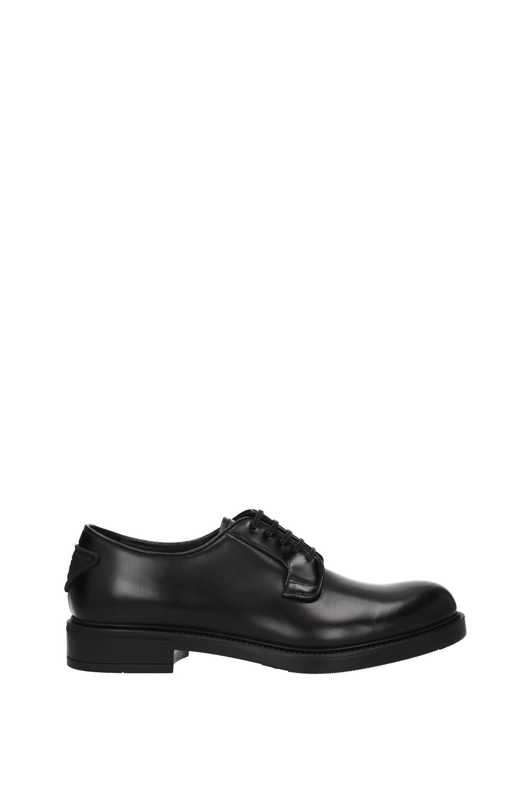 Lace Up And Monkstrap Leather Black - Prada - Men