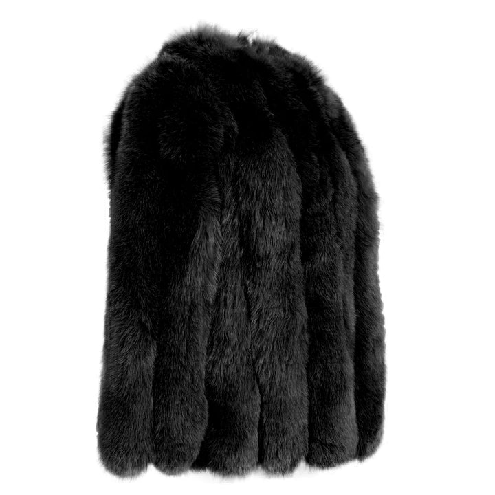 Reine Black Fox Fur Jacket